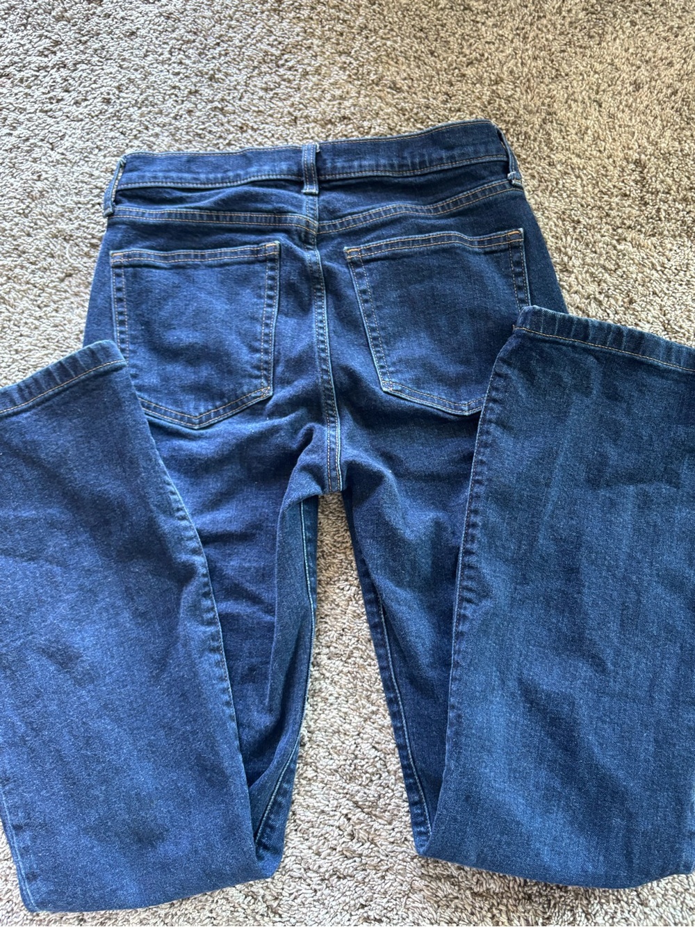 GAP Mid-Rise Dark Blue Women’s Jeans - Picture 2 of 3